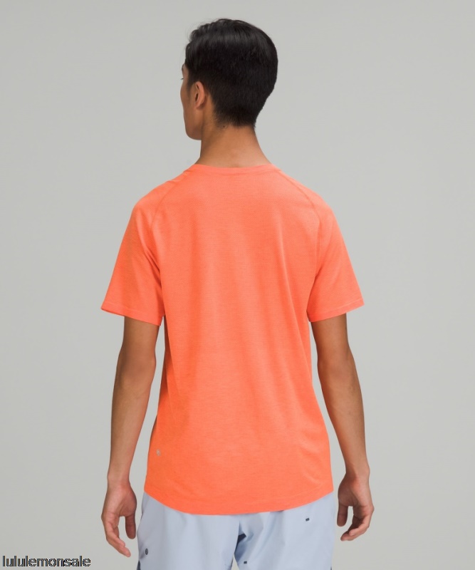 Lululemon Deutschland DELULU765 | Metal Vent Tech Kurzarmshirt 20 Warm Coral